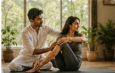 Yoga Therapy at Raj Yogashala